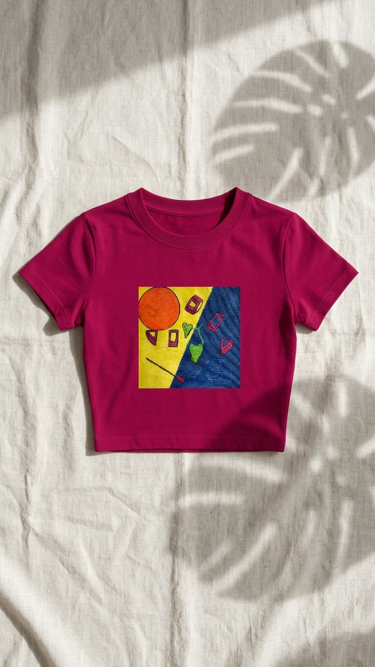 Cotton Crop Top - Fraternizing with the Enemy
