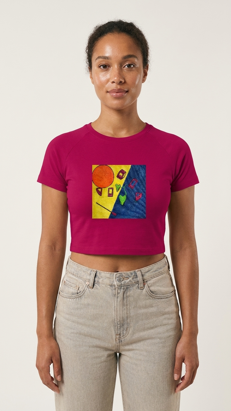 Cotton Crop Top - Fraternizing with the Enemy