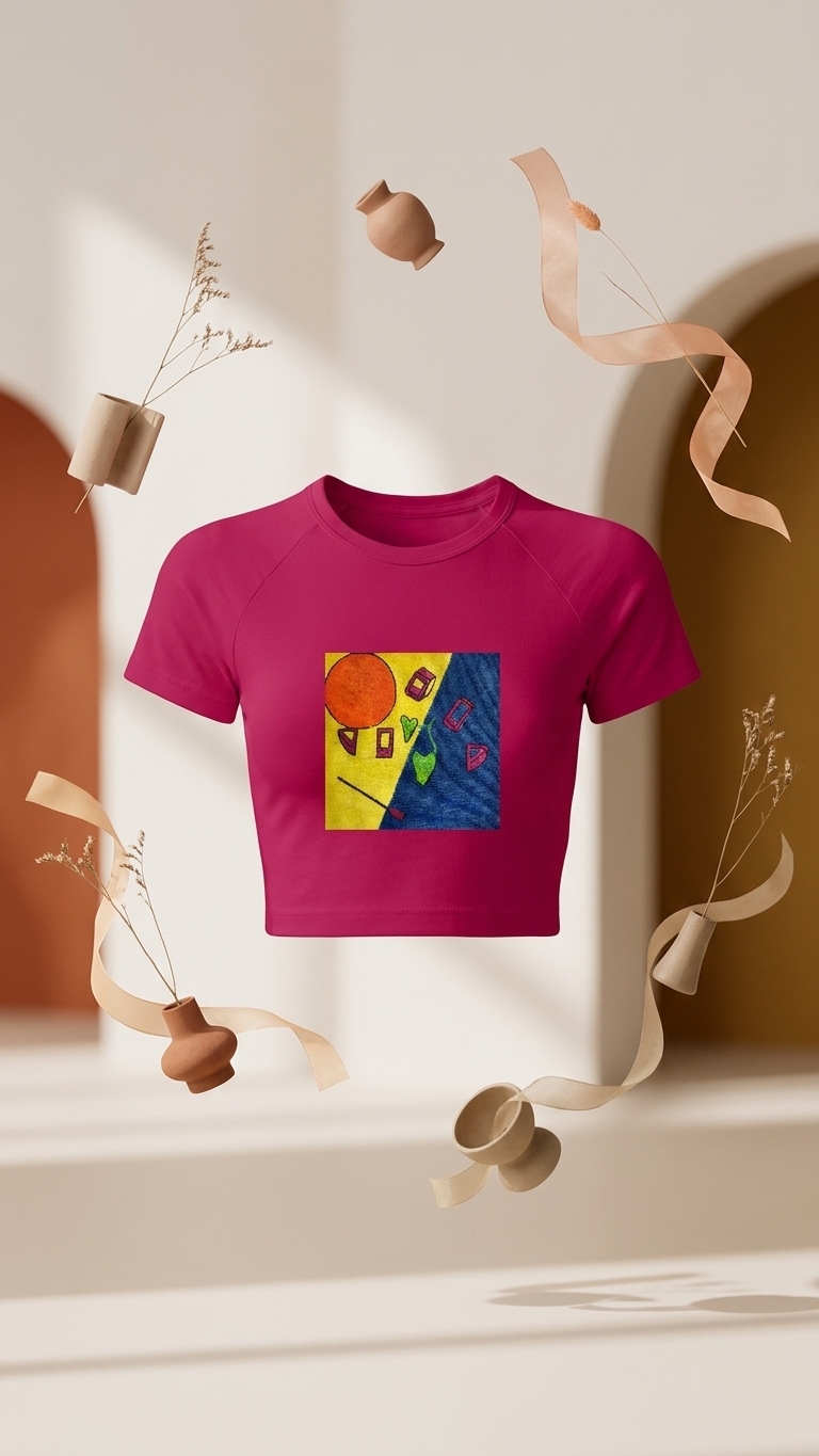 Cotton Crop Top - Fraternizing with the Enemy
