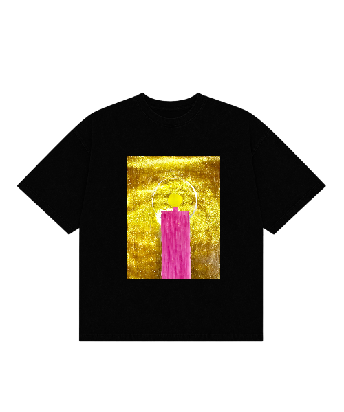 Saint No 25 - Oversized Unisex Cotton T-shirt